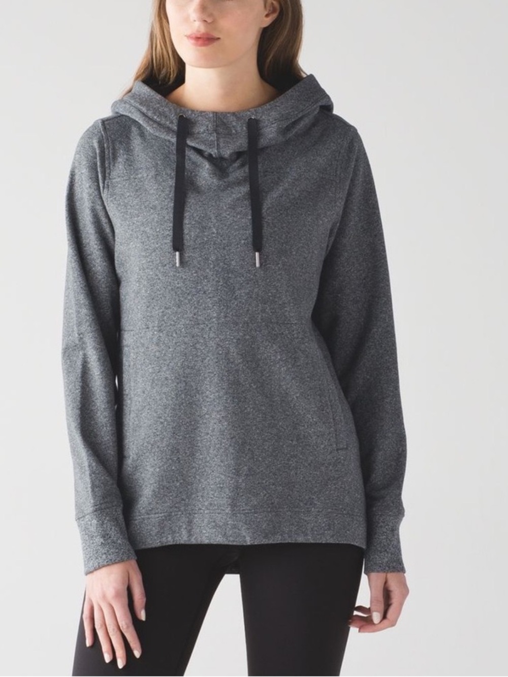lululemon Split Gray Hooded Sweatshirt